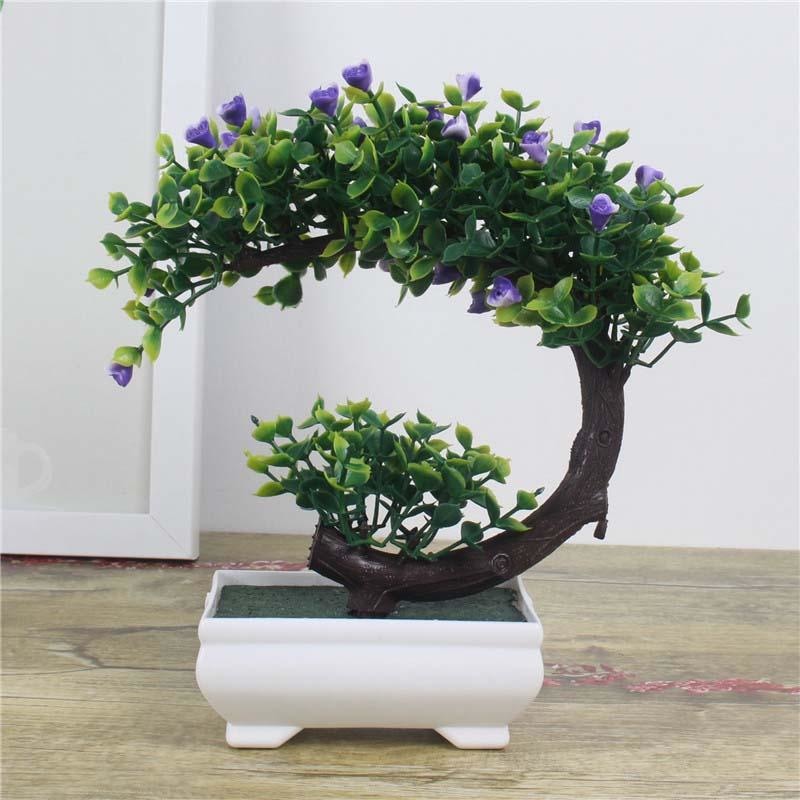 Arching Bonsai Tree Artificial Simulated Fake Plants Greenery Shrubs by Arcane Trail