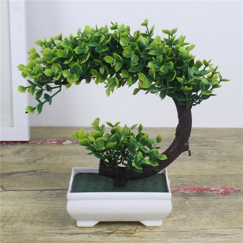Arching Bonsai Tree Artificial Simulated Fake Plants Greenery Shrubs by Arcane Trail