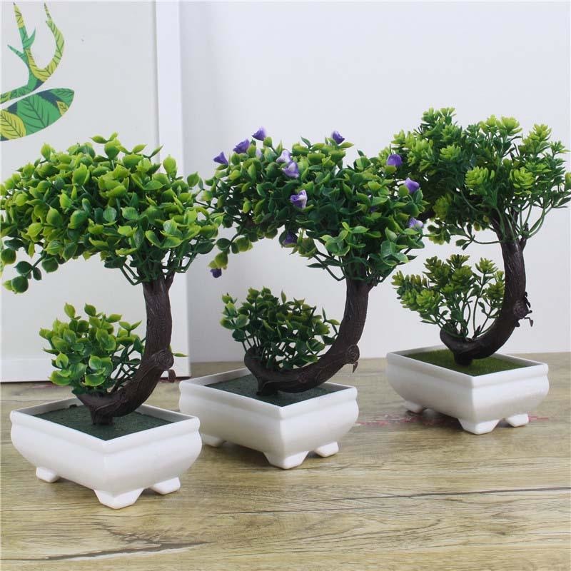 Arching Bonsai Tree Artificial Simulated Fake Plants Greenery Shrubs by Arcane Trail