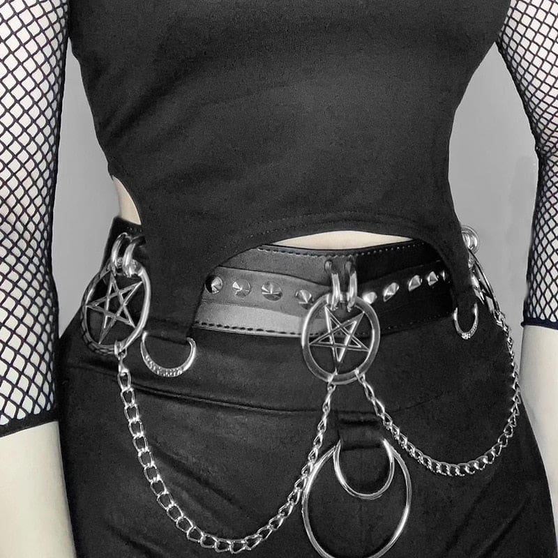 Bound & Chained Occult Shorts - shorts