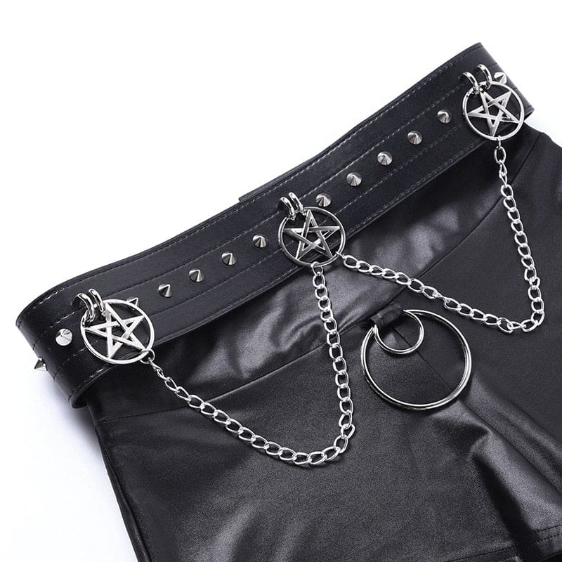 Bound & Chained Occult Shorts - shorts
