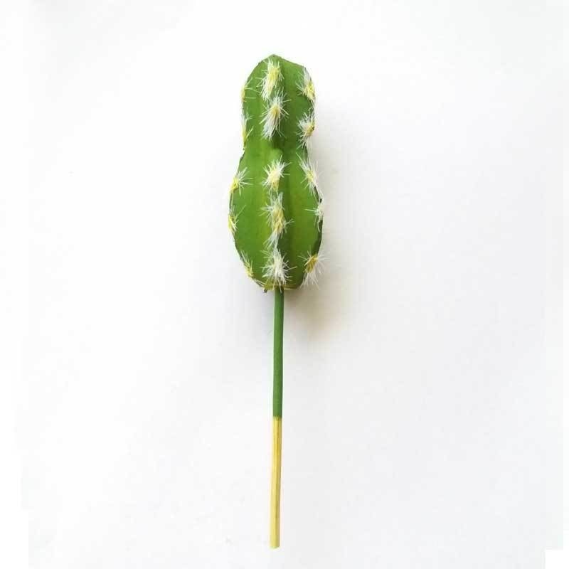 Green Artificial Cacti Plants Simulation Fake Cactus Planters Terrarium Pots Garden by Arcane Trail