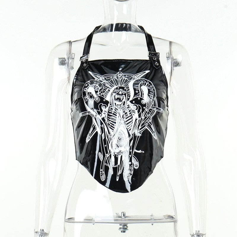 Demonic Heart Halter - shirt