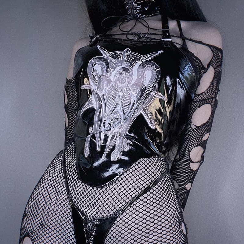 Demonic Heart Halter - shirt