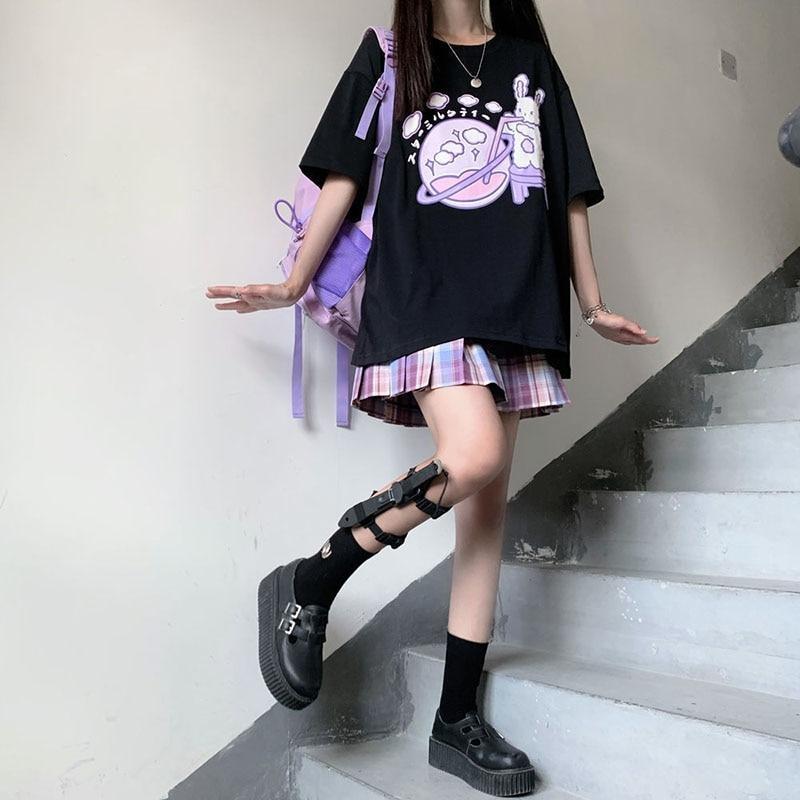 Galaxy Milkshake Tee - dd lg, ddlg, galaxy, milky outer space