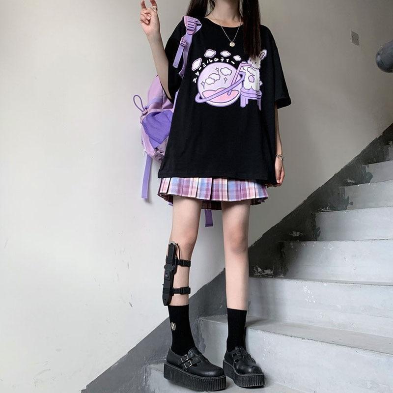 Galaxy Milkshake Tee - dd lg, ddlg, galaxy, milky outer space