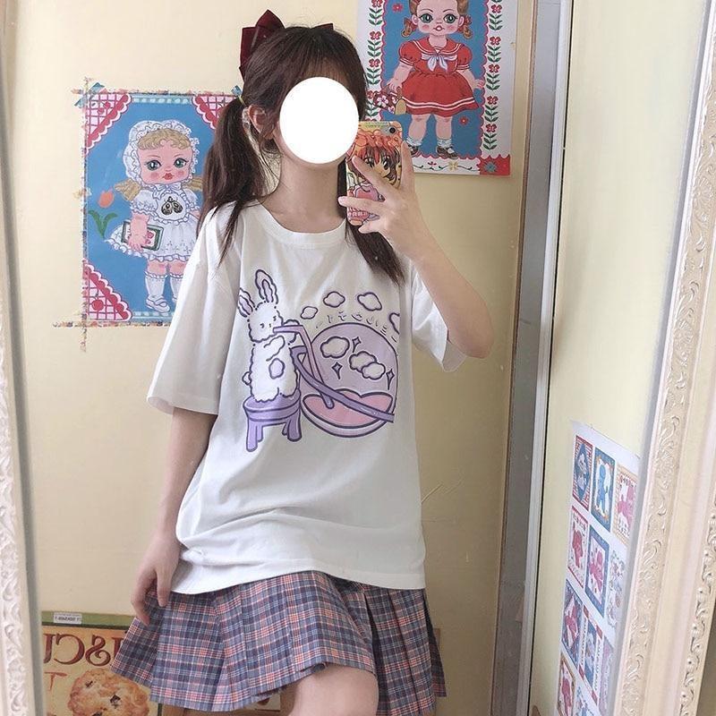 Galaxy Milkshake Tee - dd lg, ddlg, galaxy, milky outer space