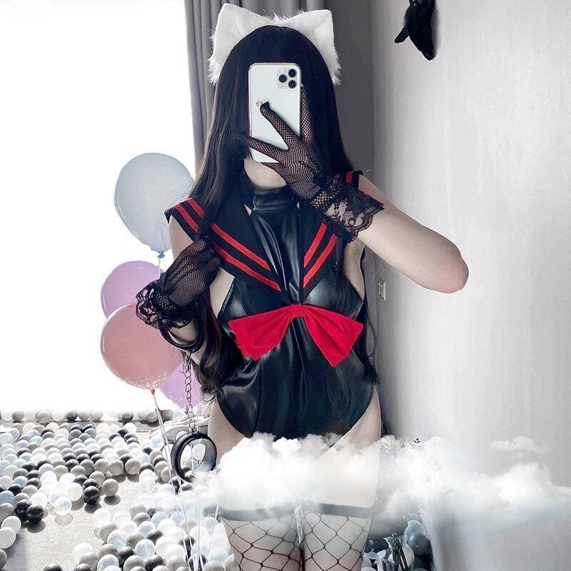 Gothic Sailor Scout Onesie - anime, cosplay, cosplaying, costume, dark fashion