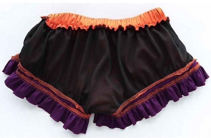 Halloween Bloomer Baby Lingerie Set - bat, bat wings, bats, bloomer, bloomers