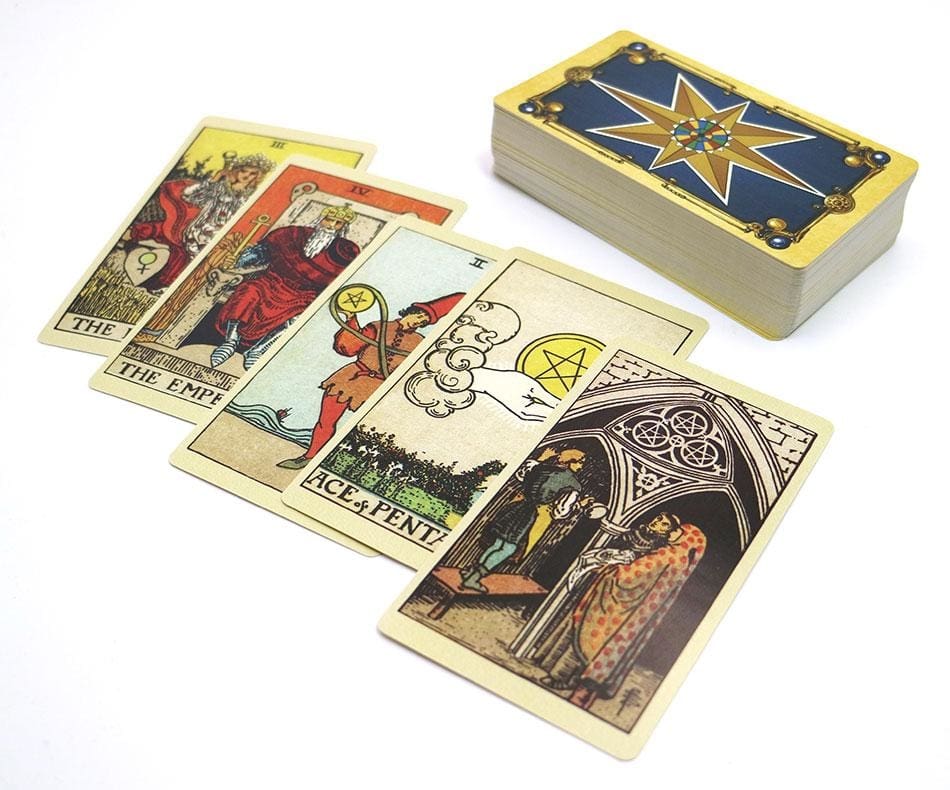 Ancient Medievel Symbolic Tarot Card Deck Oracle Cards For Psychic Spiritual Pagan Witches and Witchcraft Divination by Arcane Trail