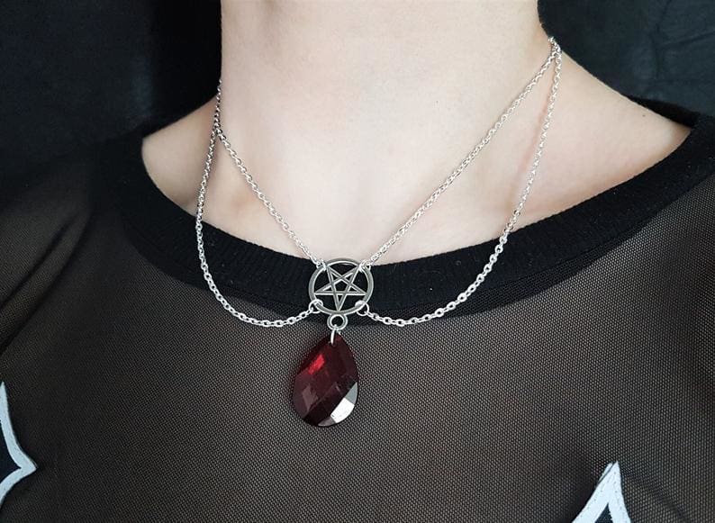Mystic Moon Grunge Chokers - 13 - necklace