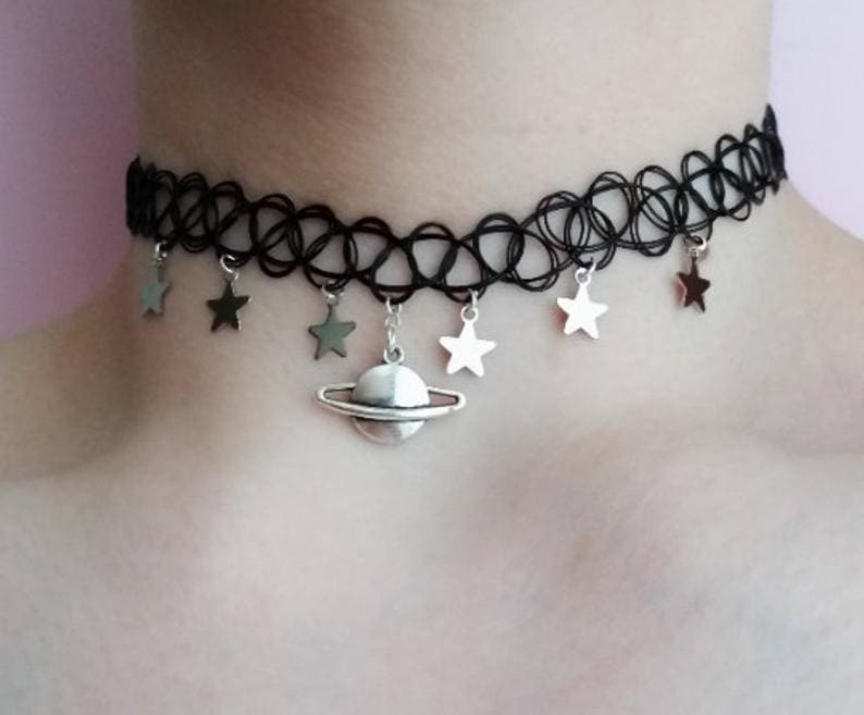 Mystic Moon Grunge Chokers - 7 - necklace