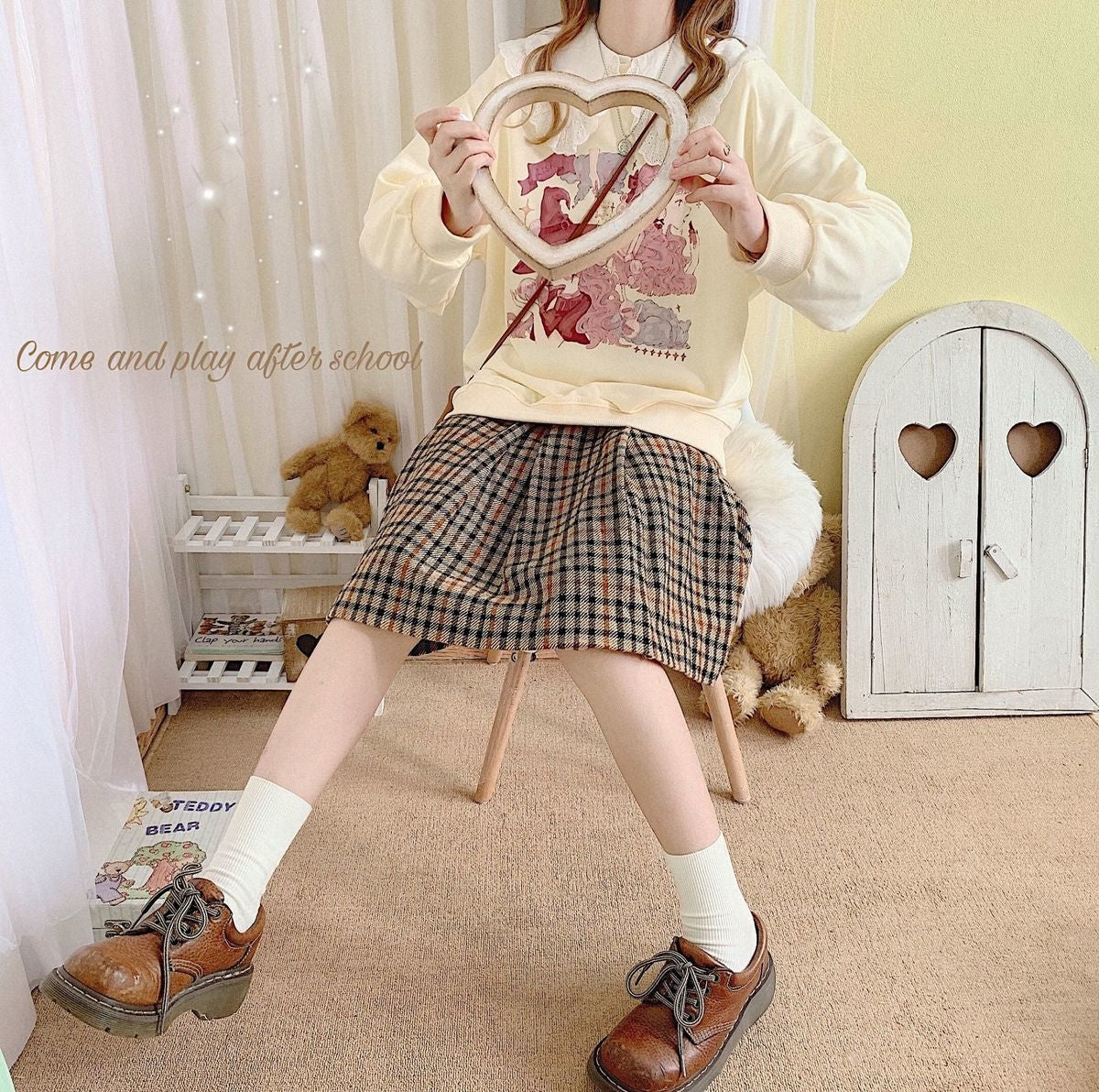 Pastel Witch Crewneck - fairy kei, hoodie, hoodies, pastel pullover
