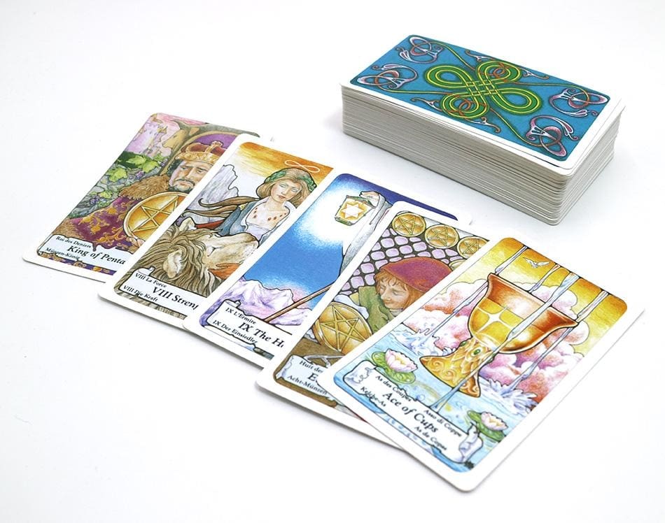 Ancient Royal Medievel Tarot Card Deck Oracle Cards For Psychic Spiritual Pagan Witches and Witchcraft Divination by Arcane Trail