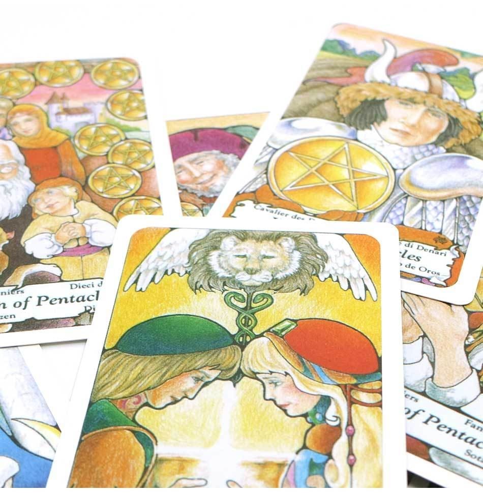 Ancient Royal Medievel Tarot Card Deck Oracle Cards For Psychic Spiritual Pagan Witches and Witchcraft Divination by Arcane Trail
