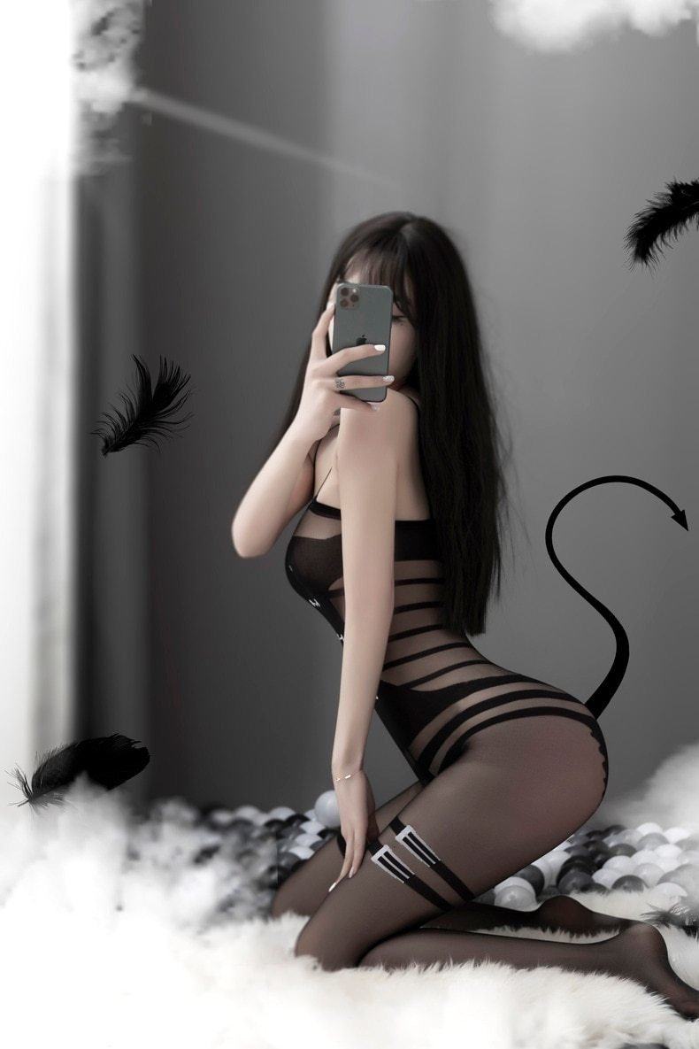 Vixen Mesh Bodysuit - bodystockings, bodysuits, catsuit, corset, fishnet