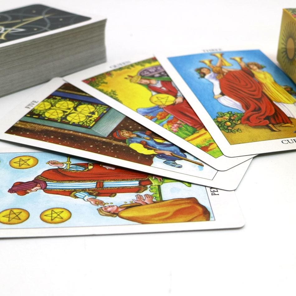Ye Olde Medievel Tarot Card Deck Oracle Cards For Psychic Spiritual Pagan Witches and Witchcraft Divination by Arcane Trail