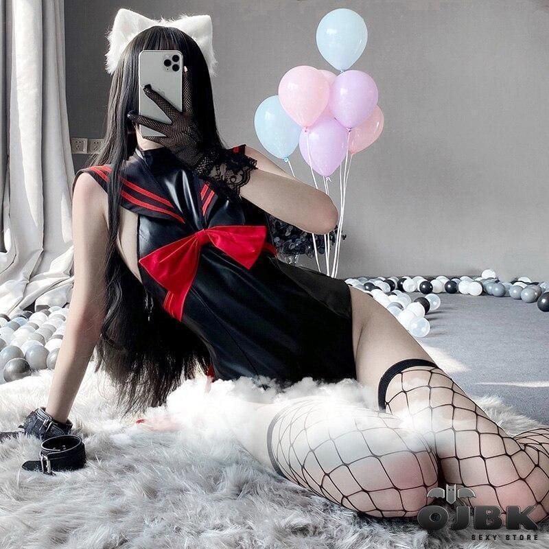 Gothic Sailor Scout Onesie - anime, cosplay, cosplaying, costume, dark fashion