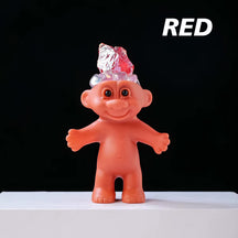 colorful crystal troll doll figurines 