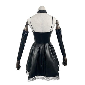 Misa Amane’s gothic wardrobe deserves its own fan club. This Death Note-inspired cosplay set brings her signature dark