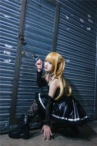 Misa Amane’s gothic wardrobe deserves its own fan club. This Death Note-inspired cosplay set brings her signature dark