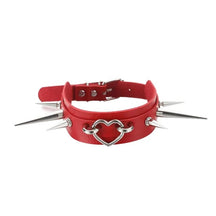 Extreme Spiked Collar - chokers, collared, collars, goth, goth fashion