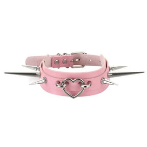 Extreme Spiked Collar - chokers, collared, collars, goth, goth fashion