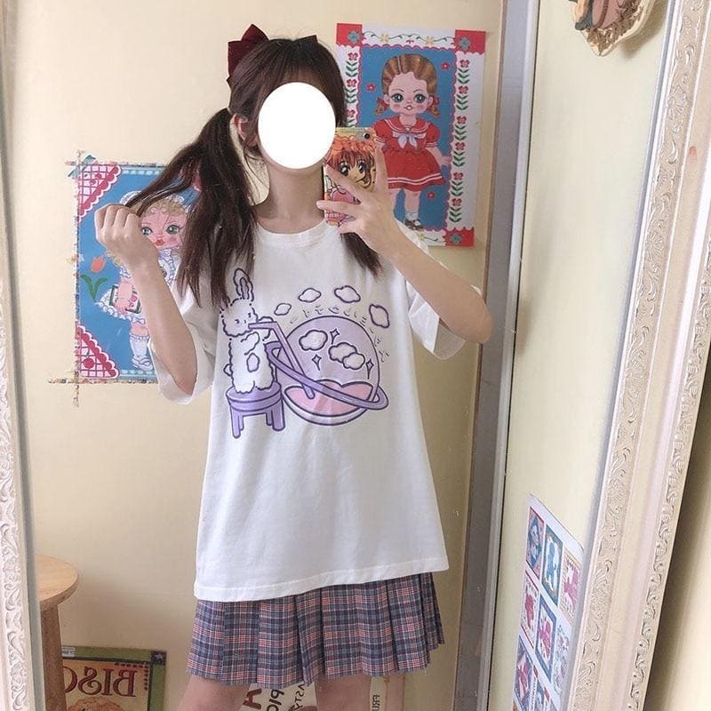 Galaxy Milkshake Tee - clothes, clothing, milky, outer space
