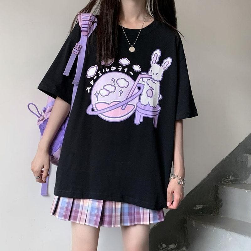 Galaxy Milkshake Tee - clothes, clothing, milky, outer space