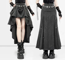 One skirt, several moods, and plenty of reasons to take the long way home. ☾ This gothic pinstripe changes