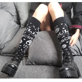 Oujia Stockings - dark, goth, goth socks, gothic, occult