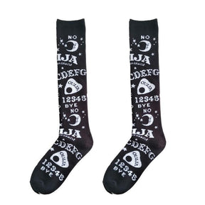Oujia Stockings - dark, goth, goth socks, gothic, occult