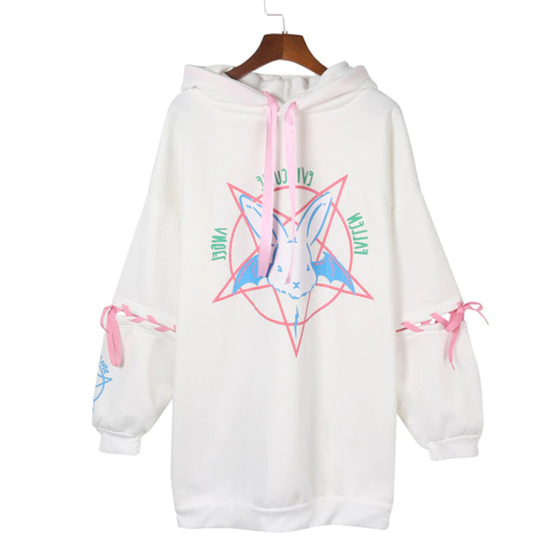 Pentagram Bunny Hoodie