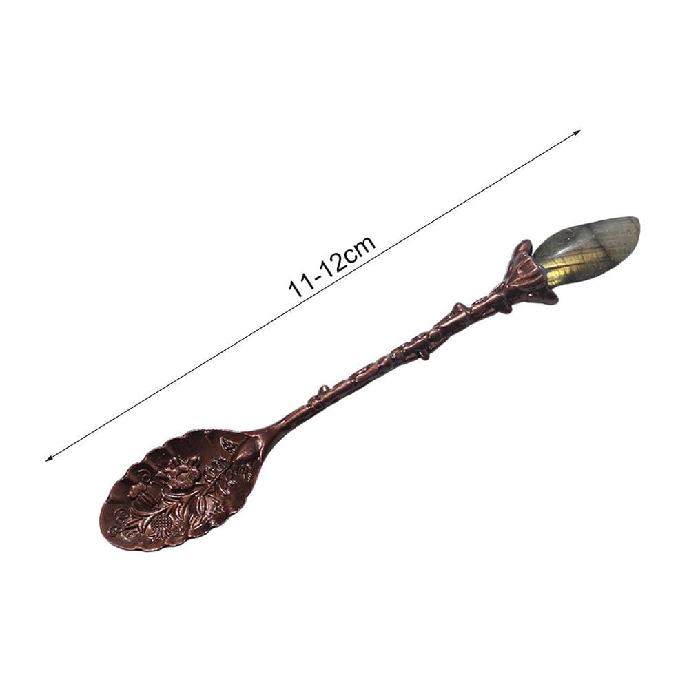Authentic Copper & Crystal Teaspoon - spoon