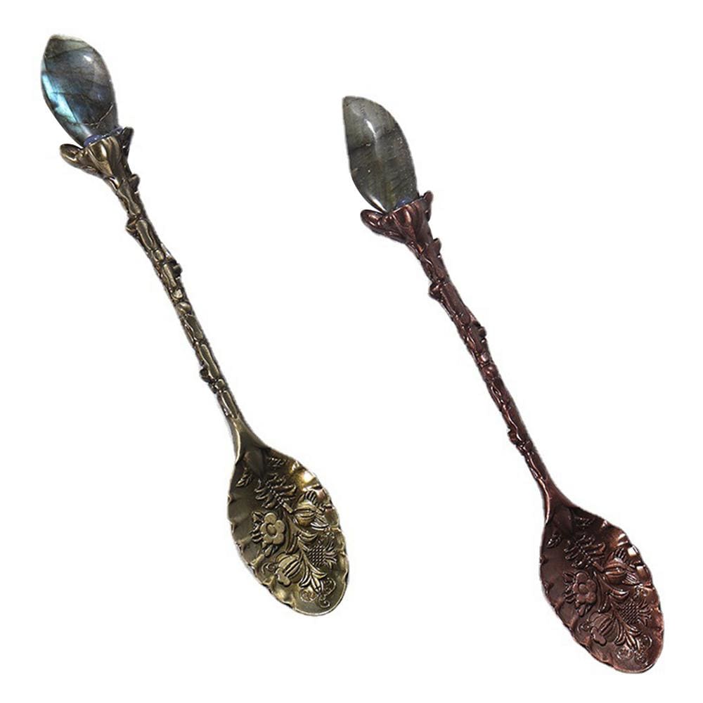 Authentic Copper & Crystal Teaspoon - spoon