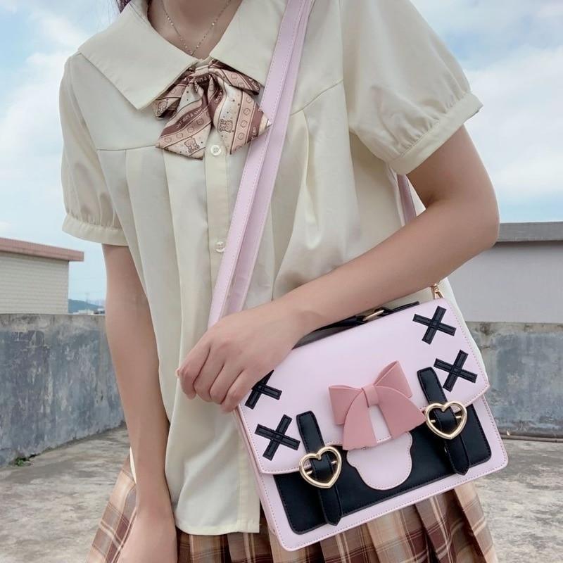 Baby Bear Lolita Handbag - bags, box bag, purse, fairy kei, handbags