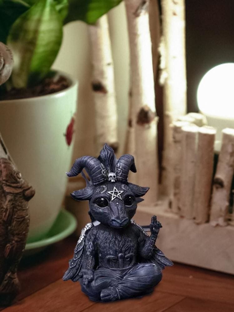 Baphomet Ornate Alter Statue - statue