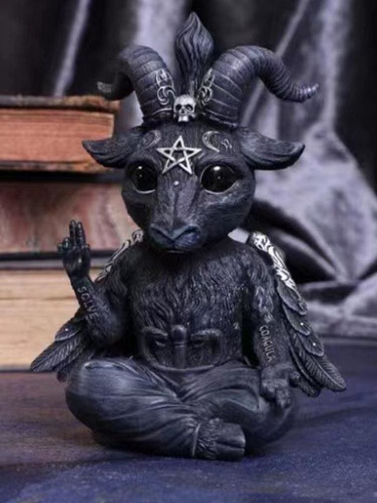 Baphomet Ornate Alter Statue - statue