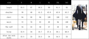 Forest Witch Hooded Dress Size Guide