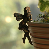 Blissful Fairy Planter Ornament - 1 - garden ornament