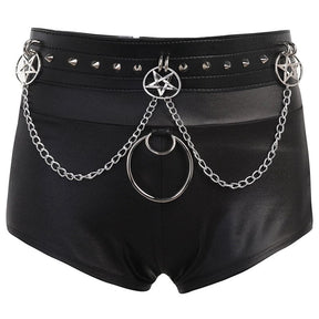 Bound & Chained Occult Shorts - shorts