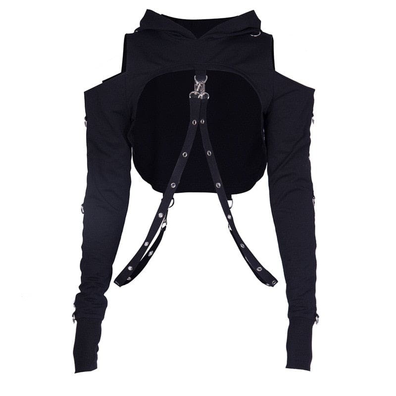 Buckled Vixen Top - hoodie