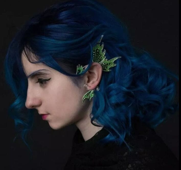 Butterfly Elven Ear Clip - hair accessory