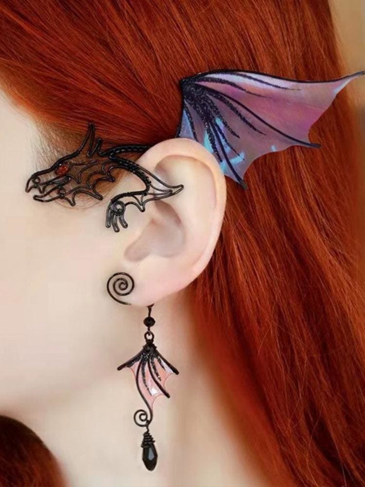 Butterfly Elven Ear Clip - hair accessory