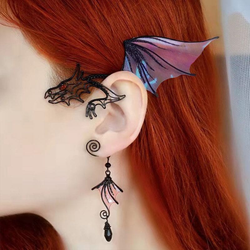 Butterfly Elven Ear Clip - hair accessory