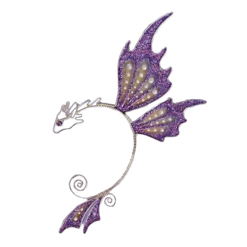 Butterfly Elven Ear Clip - hair accessory