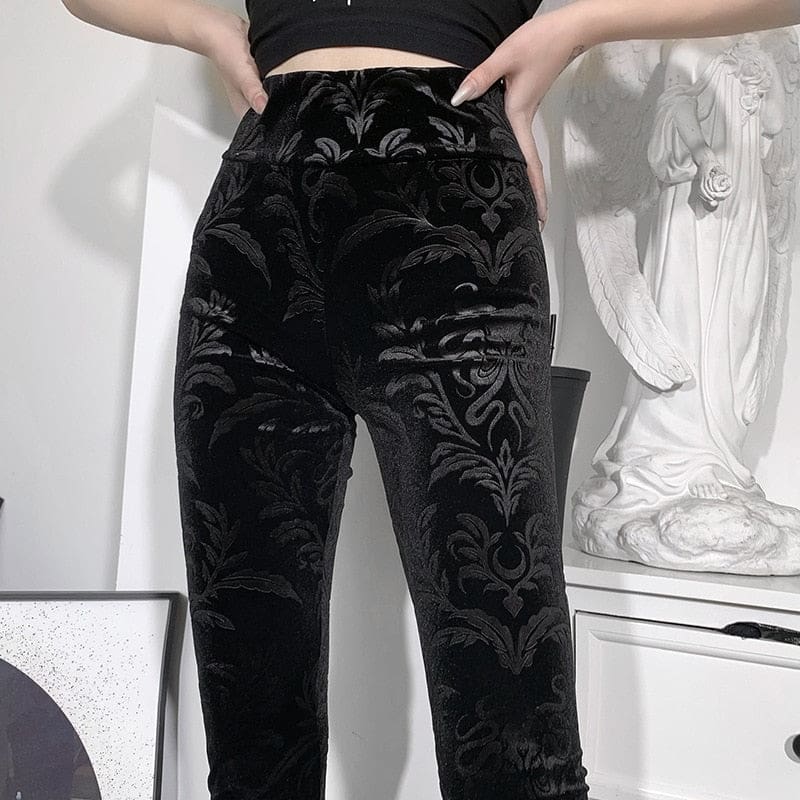 Straight fit korean trouser pant jet black - Cameo Outfits