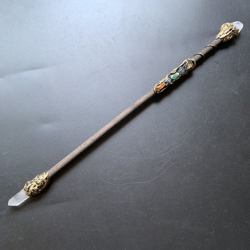 Crystal Branch Pointed Wand - wand