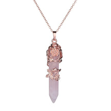 Crystal Dowsing Pendulum & Necklace - Necklace 1 - pendulum