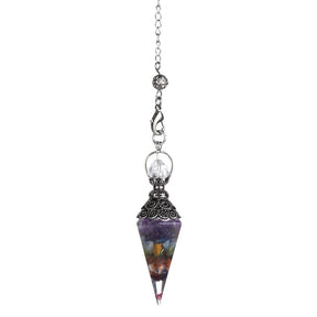 Crystal Dowsing Pendulum & Necklace - Pendulum 2 - pendulum